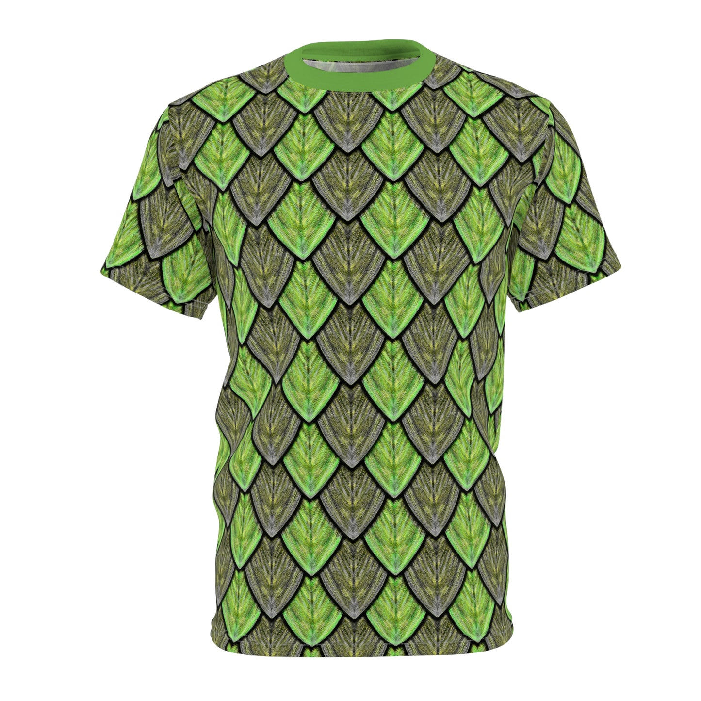 The Wyrmscale Tee - Green Dragon Scales