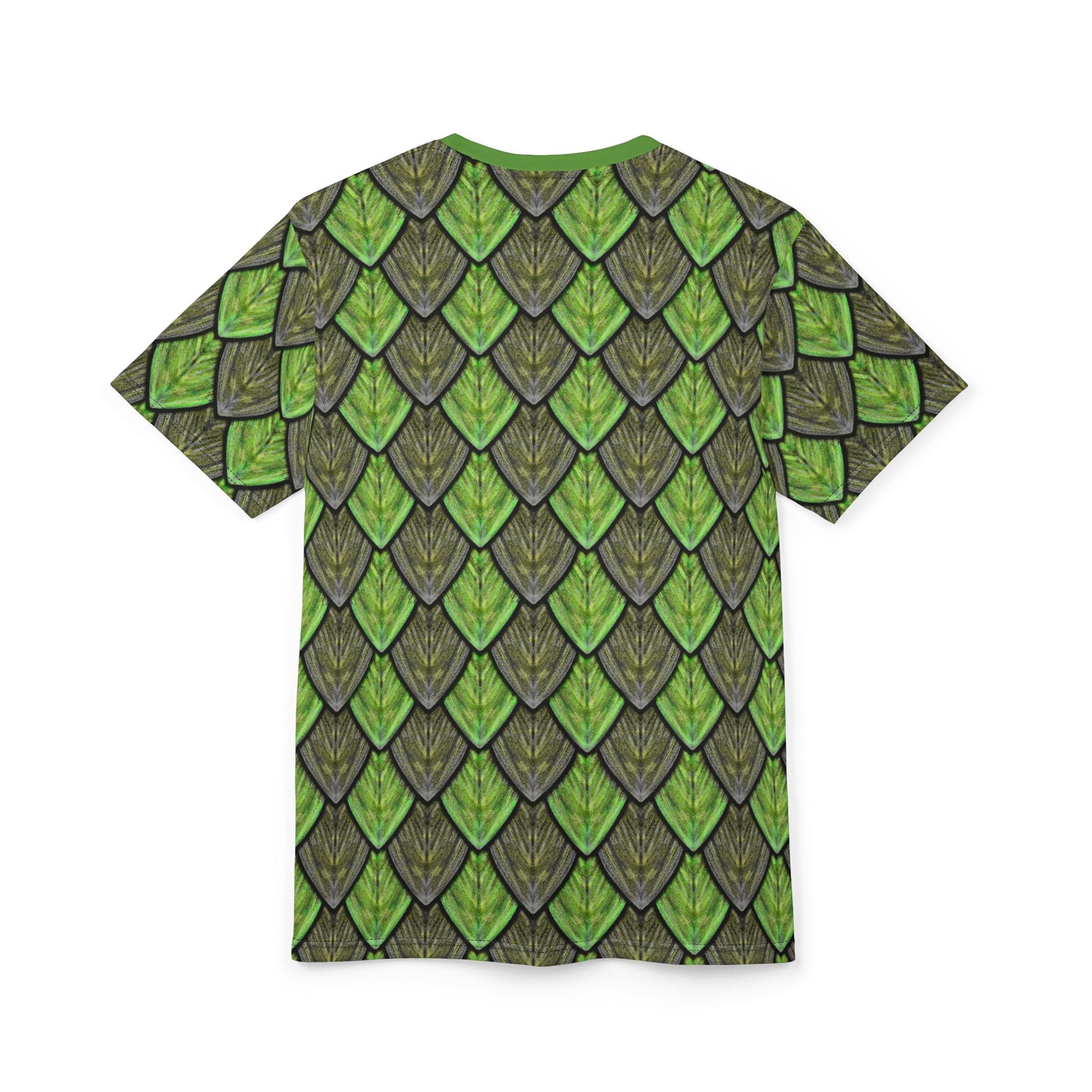 The Wyrmscale Tee - Green Dragon Scales