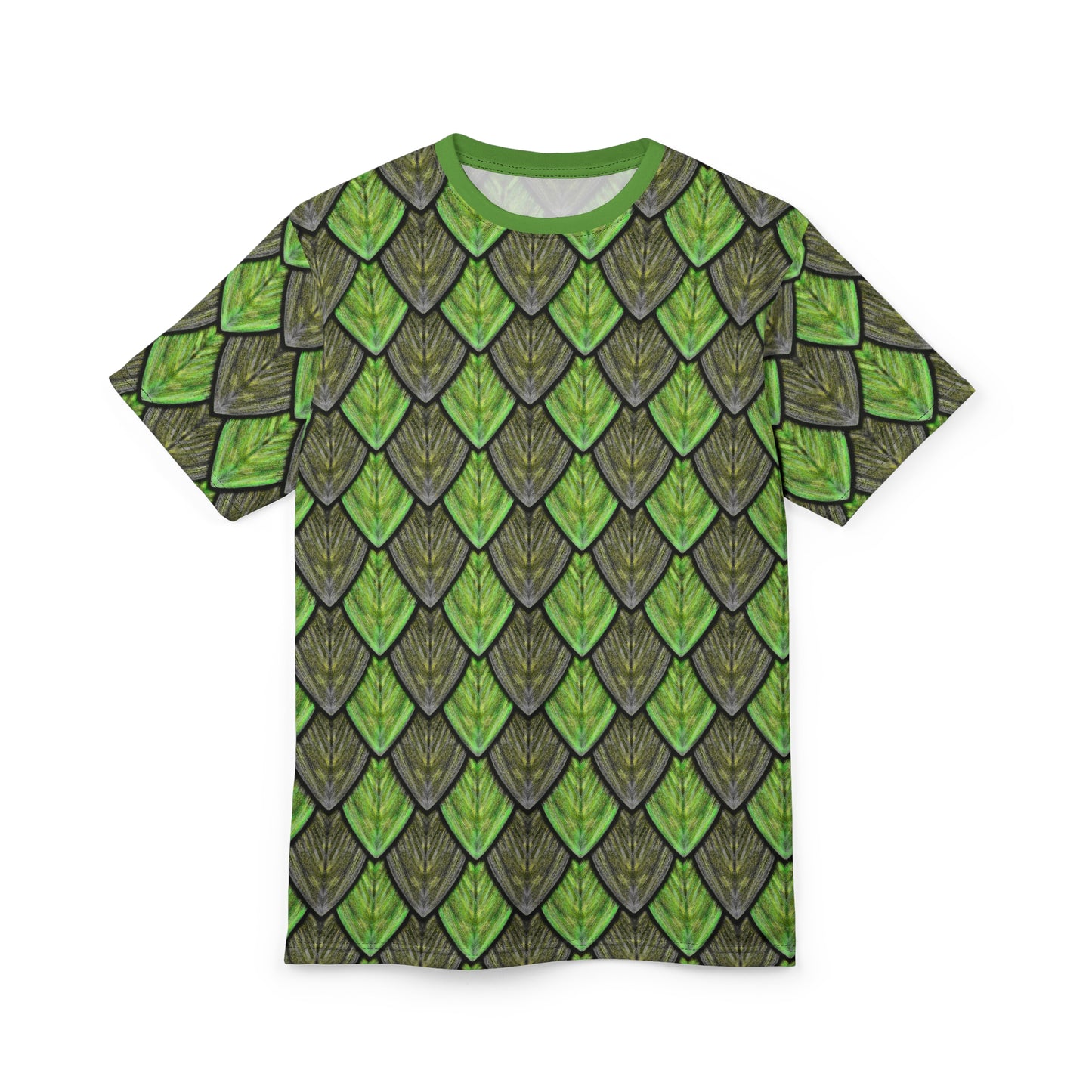 The Wyrmscale Tee - Green Dragon Scales