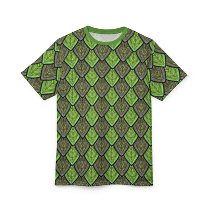 The Wyrmscale Tee - Green Dragon Scales