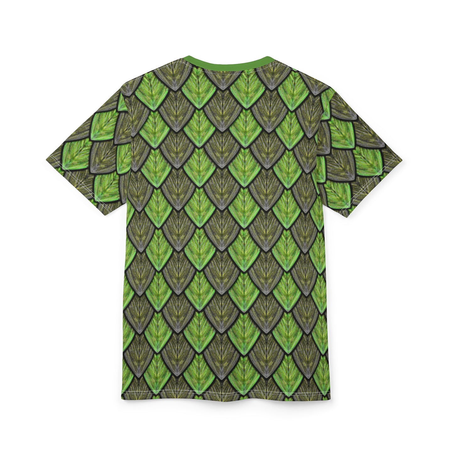 The Wyrmscale Tee - Green Dragon Scales
