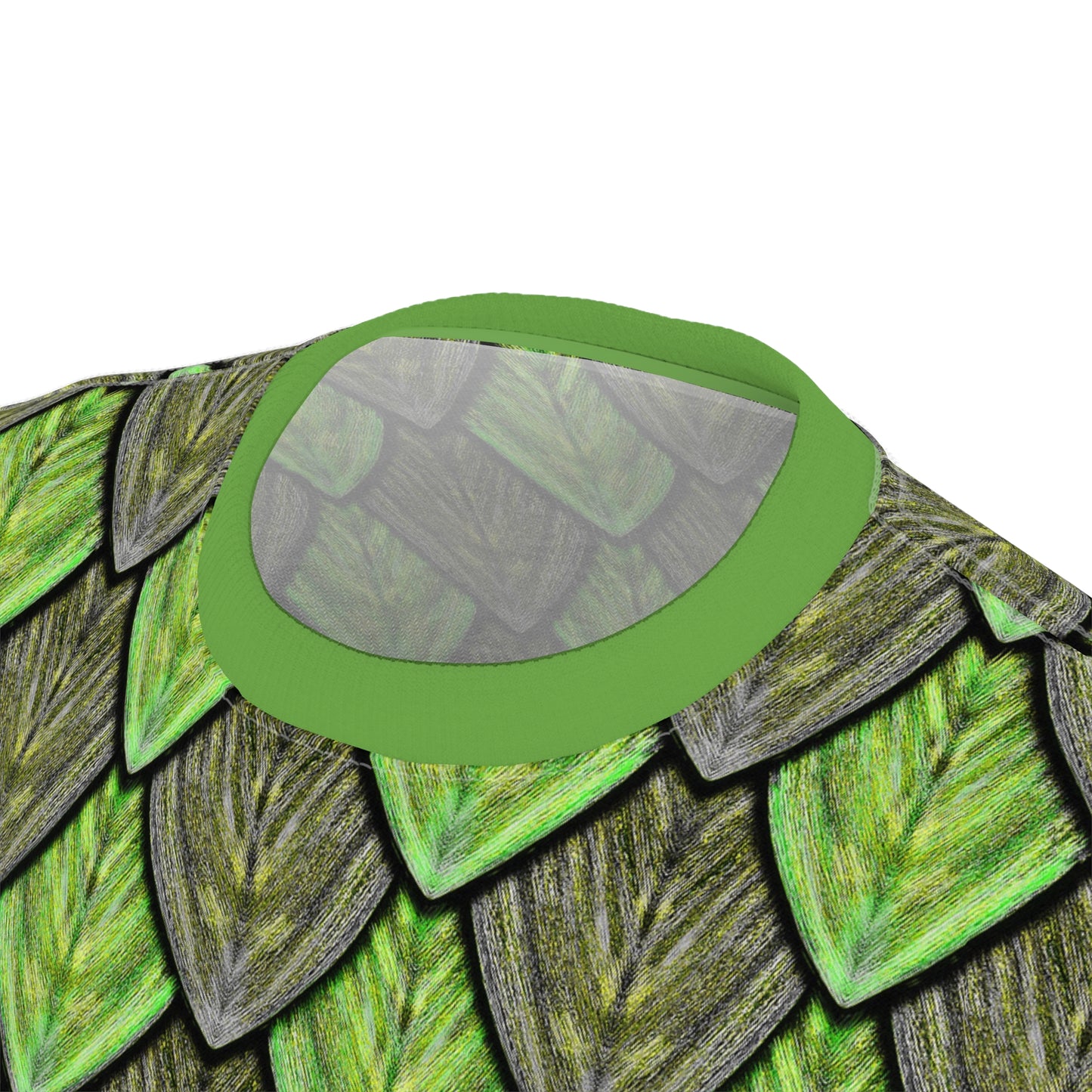 The Wyrmscale Tee - Green Dragon Scales