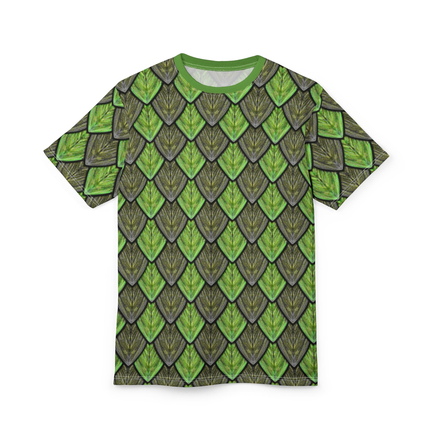 The Wyrmscale Tee - Green Dragon Scales